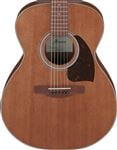 Ibanez PC54 Acoustic Guitar Open Pore Natural Body Angled View